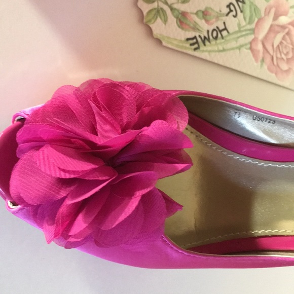 FAIRYCORE Kenneth Cole UNLISTED NEW PEEP TOE SLINGBACK STILETTO HEELS NWOT -READ - Picture 3 of 7